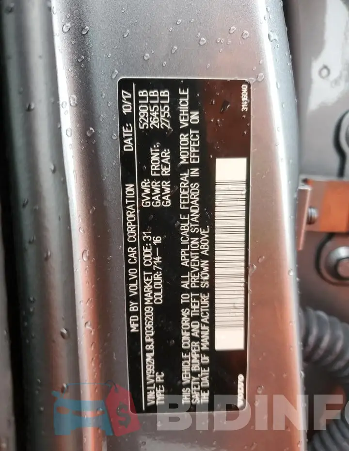 LVY992ML8JP036209 Photo# 12
