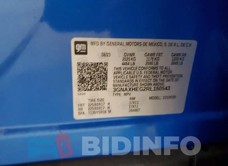 3GNAXHEG2RL150543 Photo# 13