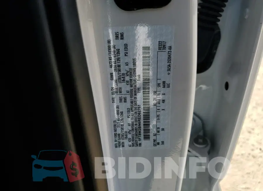 1FT8W2BN6RED62761 Photo# 12