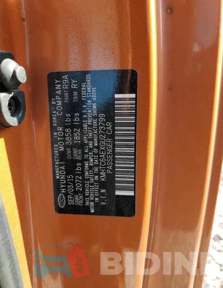 KMHTC6AEXGU273799 Photo# 12