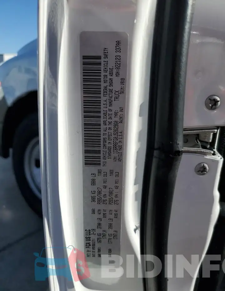 1C6RR6FG0JS262960 Photo# 12