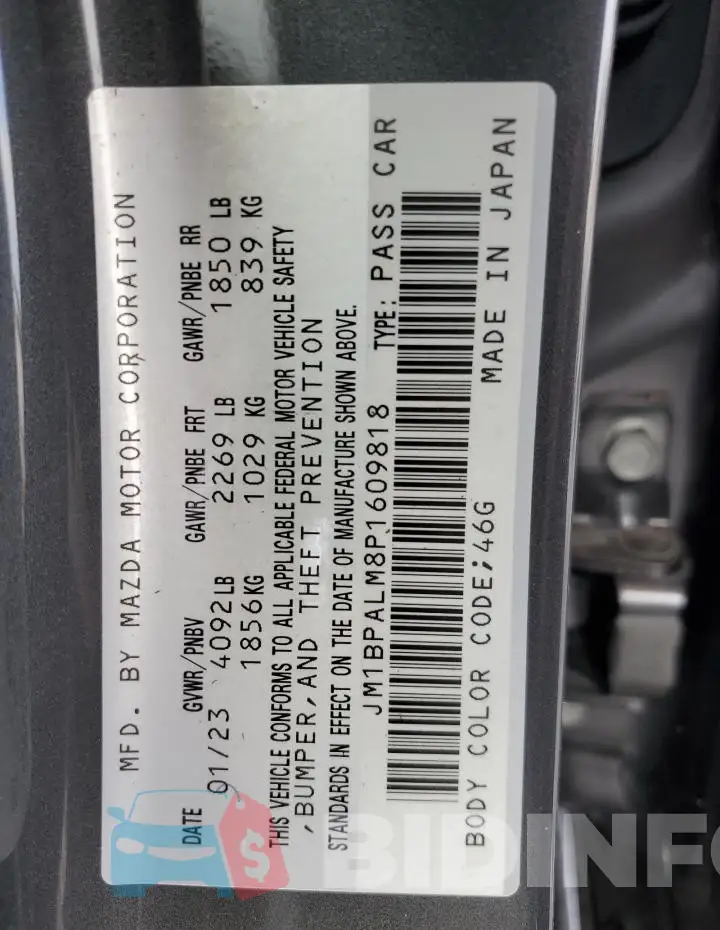 JM1BPALM8P1609818 Photo# 12