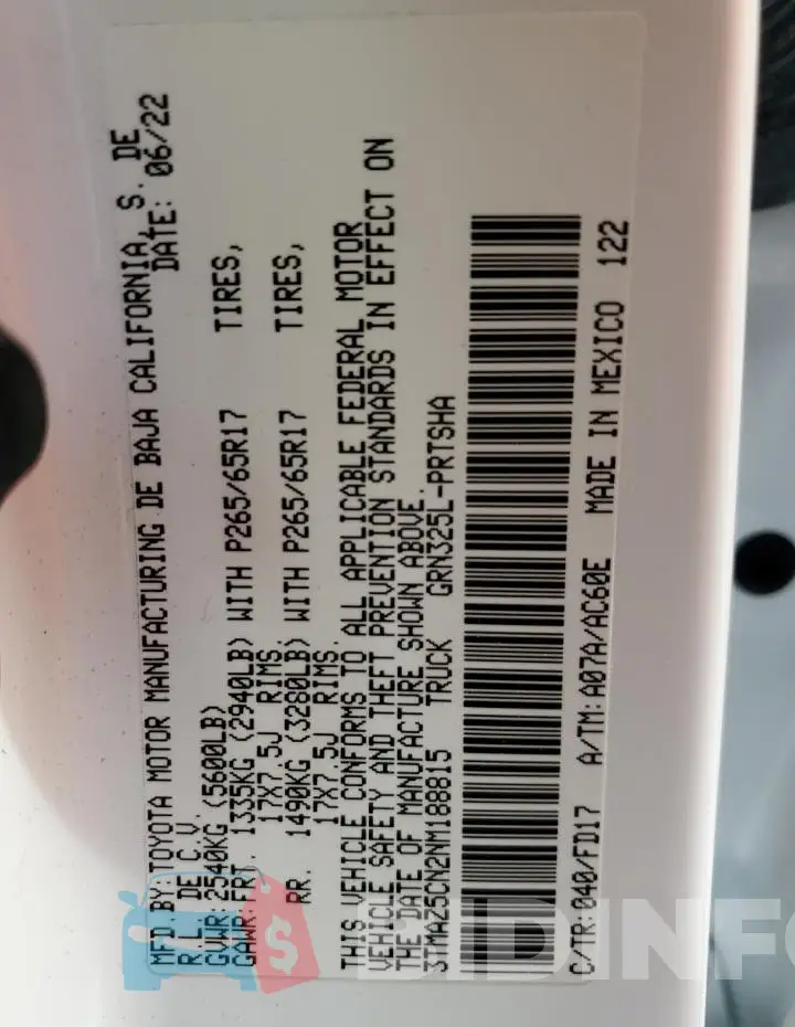 3TMAZ5CN2NM188815 Photo# 13