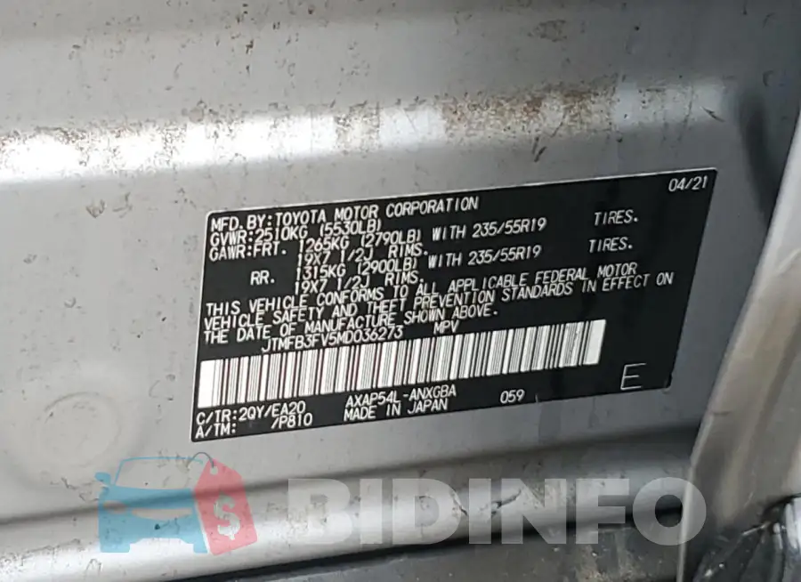 JTMFB3FV5MD036273 Photo# 13