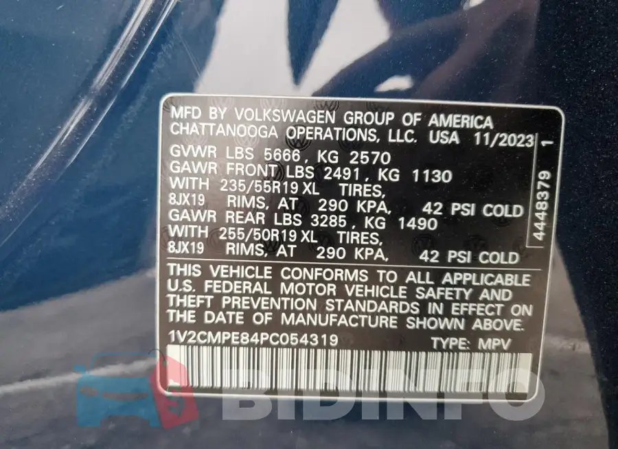 1V2CMPE84PC054319 Photo# 13