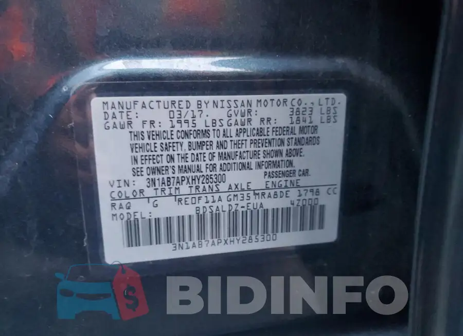 3N1AB7APXHY285300 Photo# 13