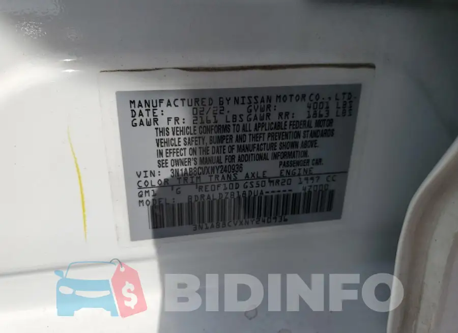 3N1AB8CVXNY240936 Photo# 12
