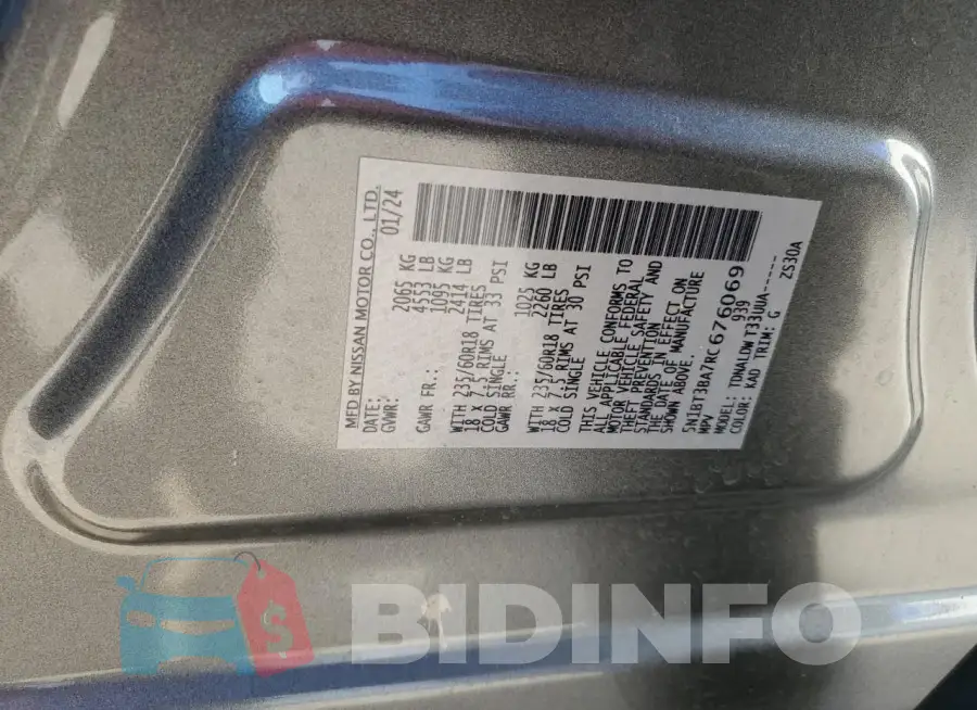 5N1BT3BA7RC676069 Photo# 14