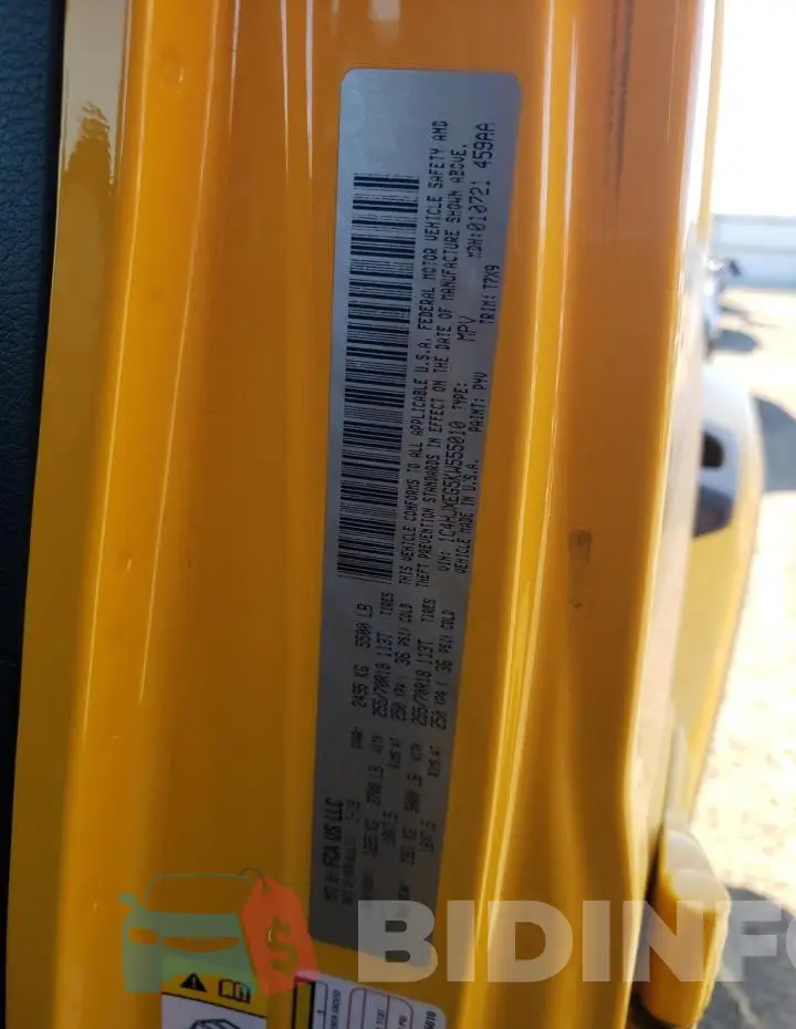 1C4HJXEG5KW555010 Photo# 12