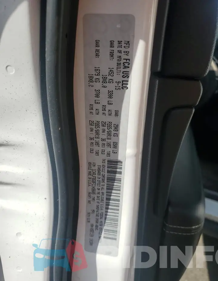 1C4RJFBG8FC149605 Photo# 12