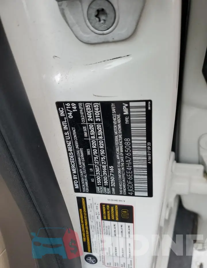4JGDF6EE4HA765088 Photo# 12