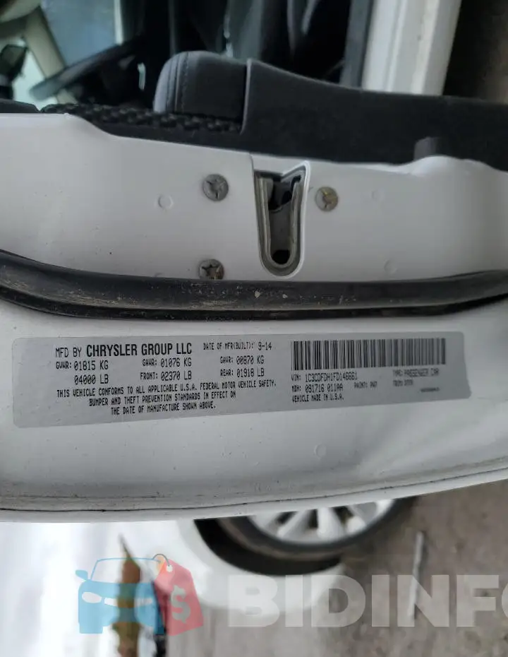 1C3CDFDH1FD146661 Photo# 12