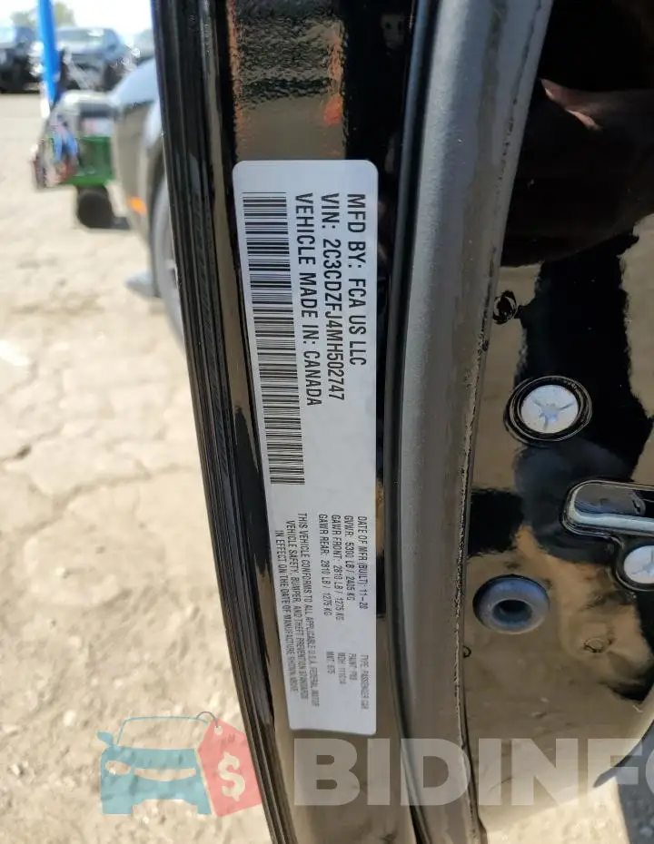 2C3CDZFJ4MH502747 Photo# 12