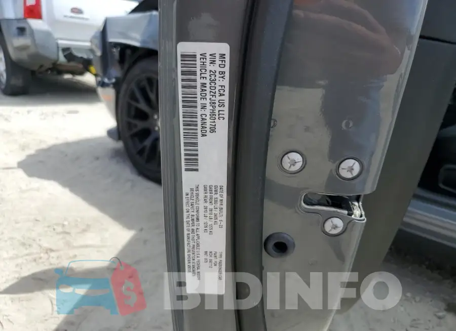 2C3CDZFJ8PH601706 Photo# 12