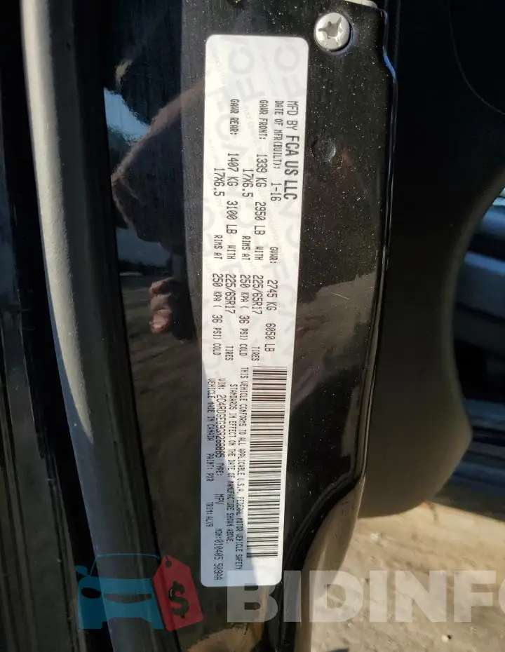 2C4RDGEG9GR266885 Photo# 14