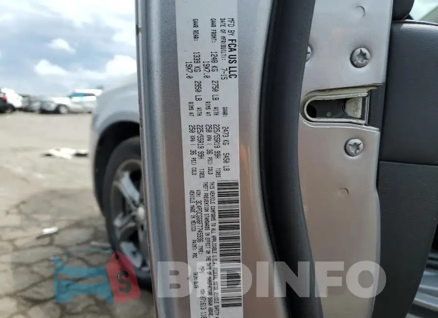 3C4PDCGG6FT745936 Photo# 14