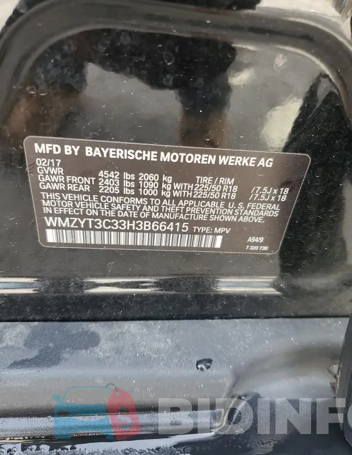 WMZYT3C33H3B66415 Photo# 13
