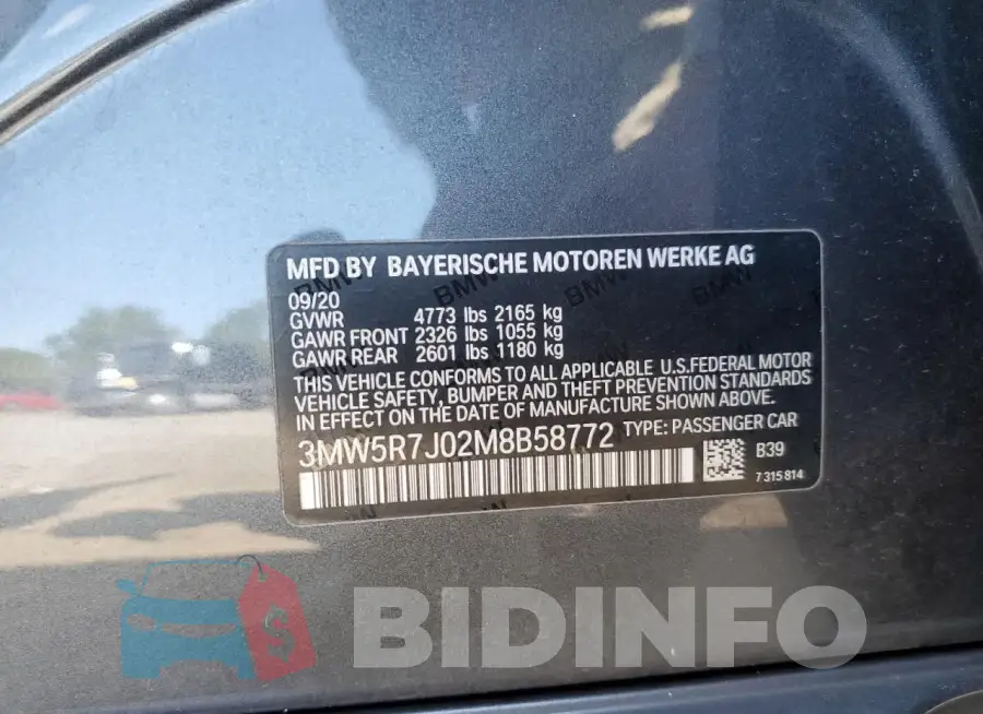 3MW5R7J02M8B58772 Photo# 12