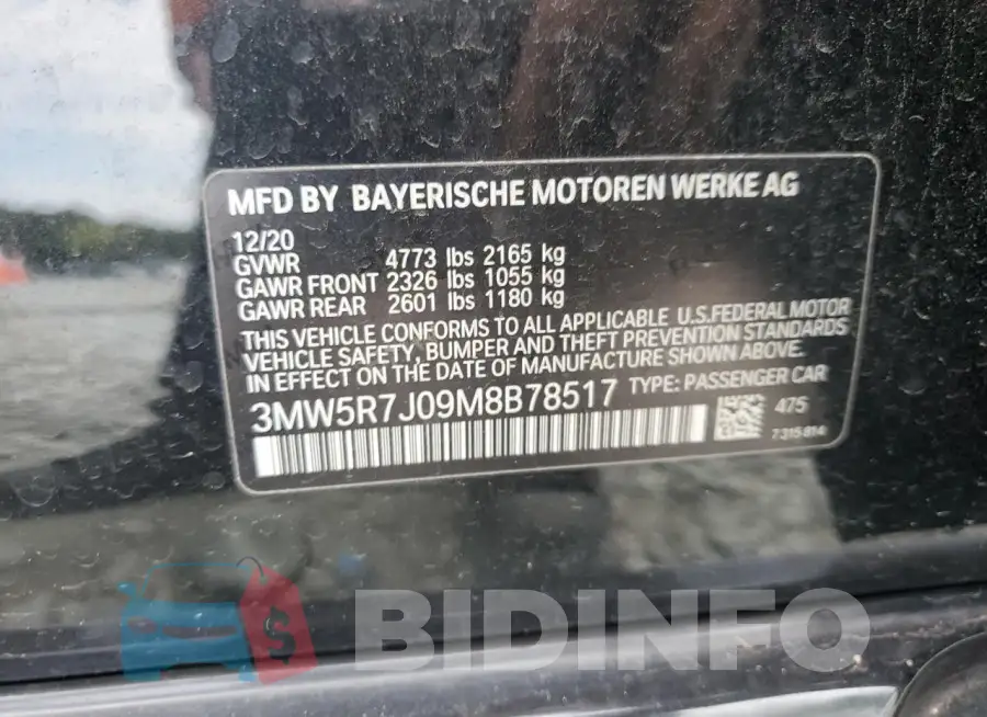 3MW5R7J09M8B78517 Photo# 12