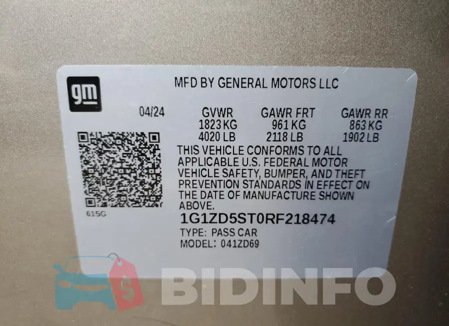 1G1ZD5ST0RF218474 Photo# 12