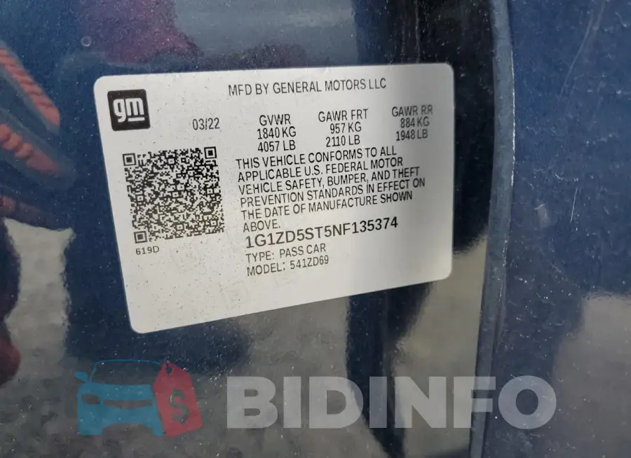 1G1ZD5ST5NF135374 Photo# 13