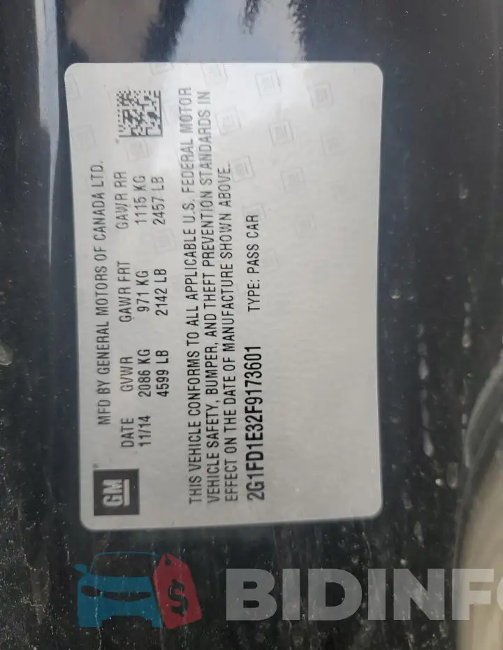 2G1FD1E32F9173601 Photo# 13