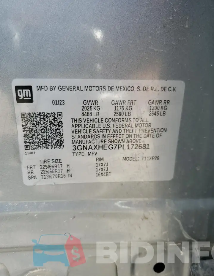 3GNAXHEG7PL172681 Photo# 12