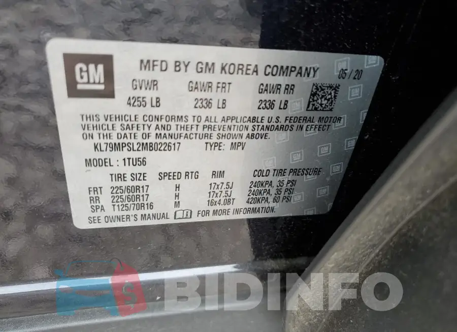 KL79MPSL2MB022617 Photo# 13