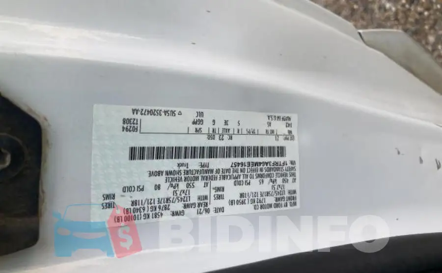 1FTRF3A64MEE16457 Photo# 10