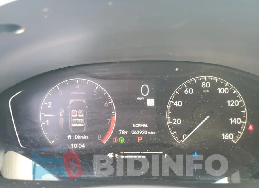 2HGFE2F50NH567775 Photo# 9