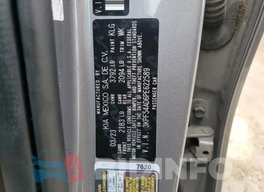 3KPF54AD6PE622589 Photo# 12