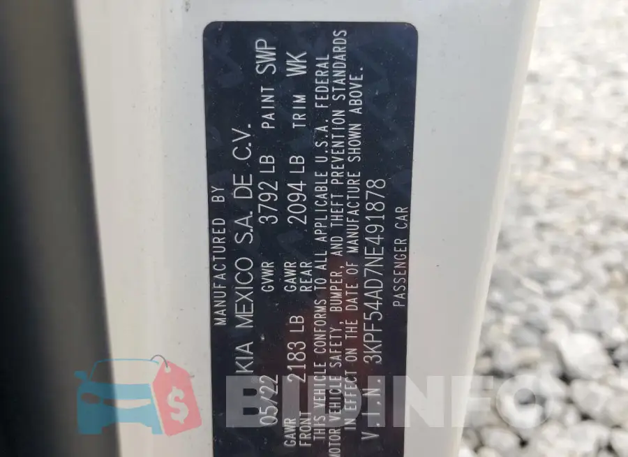 3KPF54AD7NE491878 Photo# 13