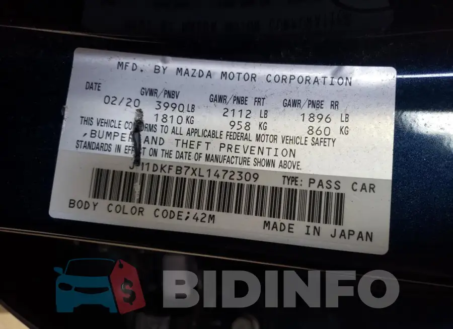JM1DKFB7XL1472309 Photo# 12