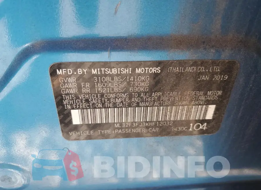 ML32F3FJ3KHF12032 Photo# 13