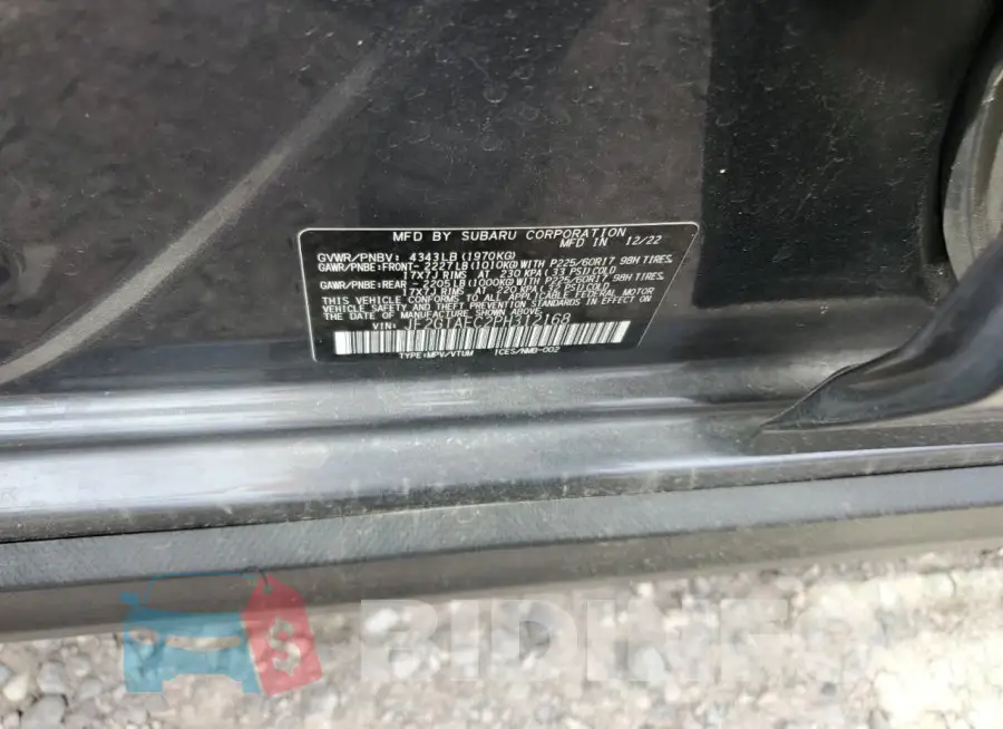 JF2GTAEC2PH312168 Photo# 12