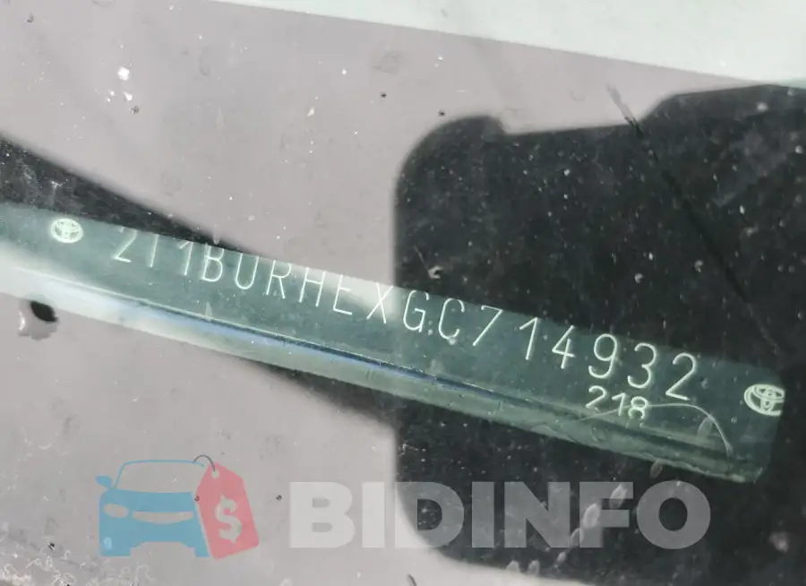 2T1BURHEXGC714932 Photo# 12