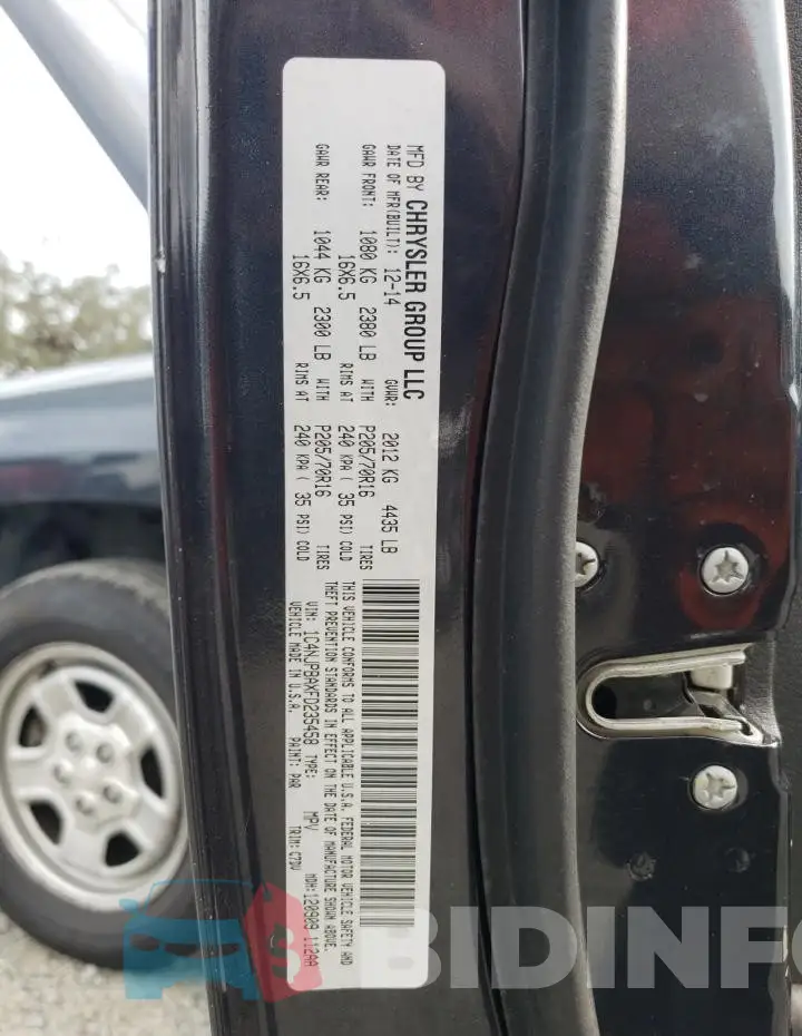 1C4NJPBAXFD235458 Photo# 13