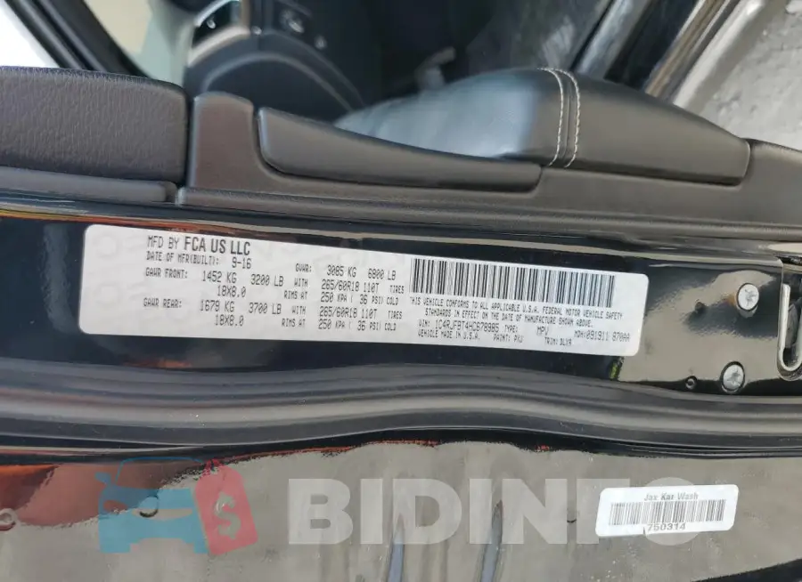 1C4RJFBT4HC678985 Photo# 13