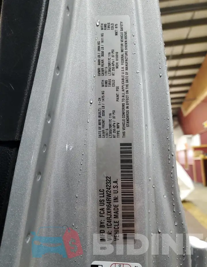 1C4RJXR64RW242322 Photo# 13