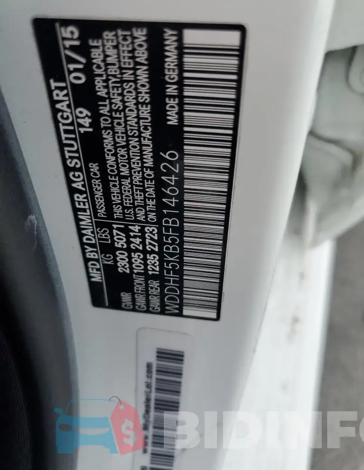 WDDHF5KB5FB146426 Photo# 12