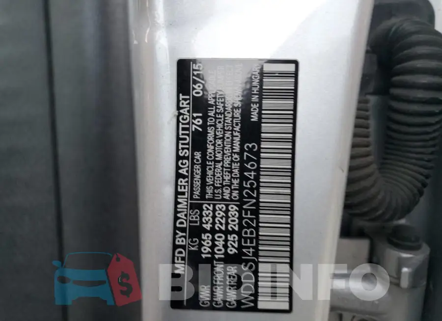 WDDSJ4EB2FN254673 Photo# 12