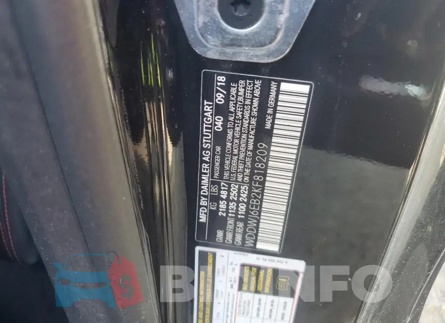 WDDWJ6EB2KF818209 Photo# 13