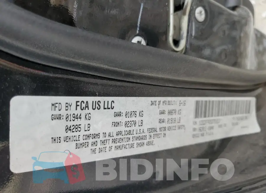 1C3CDFFA2GD791613 Photo# 12