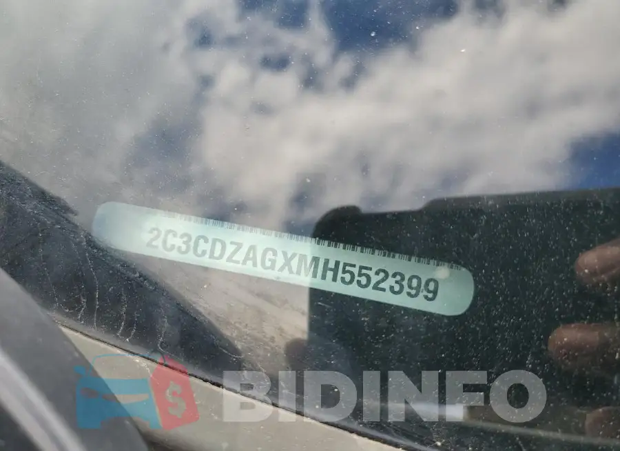 2C3CDZAGXMH552399 Photo# 12