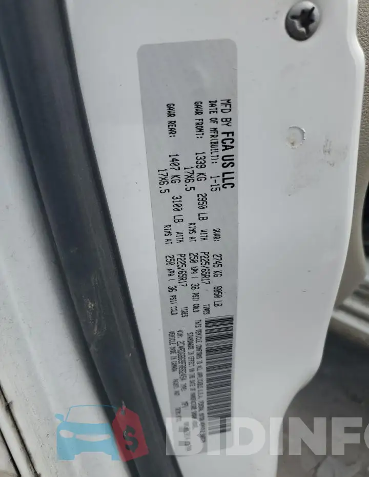 2C4RDGBG9FR682454 Photo# 13