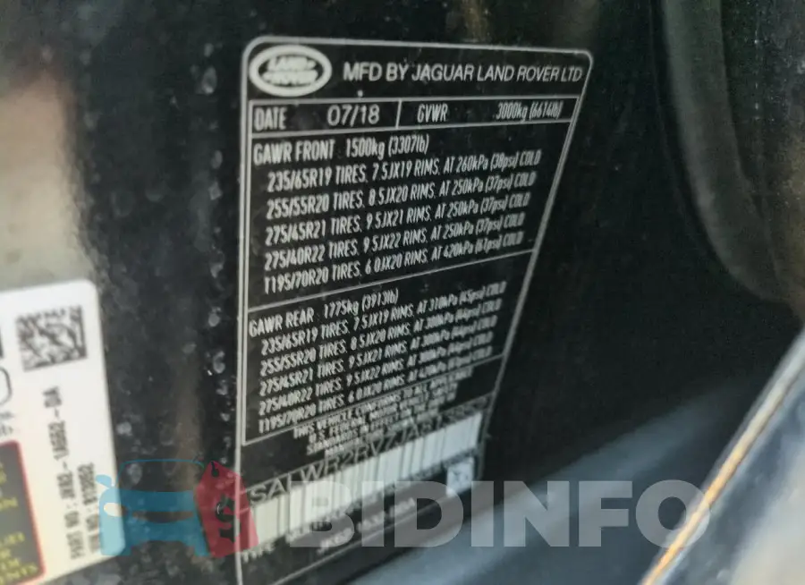SALWR2RV7JA813852 Photo# 14