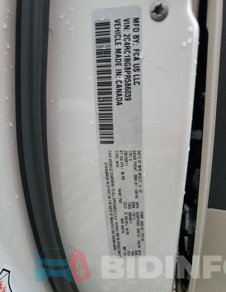2C4RC1BG8PR586039 Photo# 14
