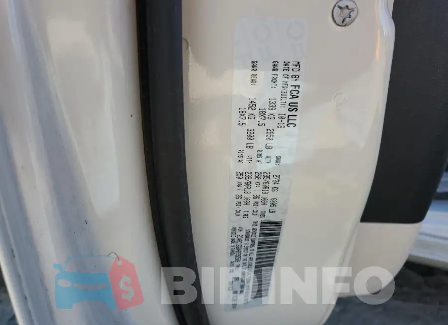 2C4RC1GG0HR592508 Photo# 13