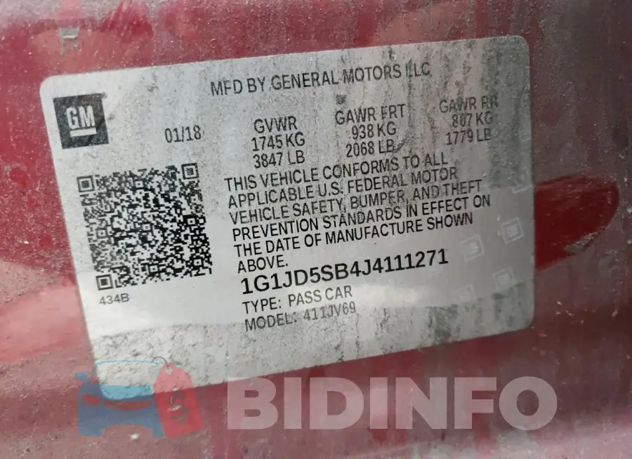 1G1JD5SB4J4111271 Photo# 12