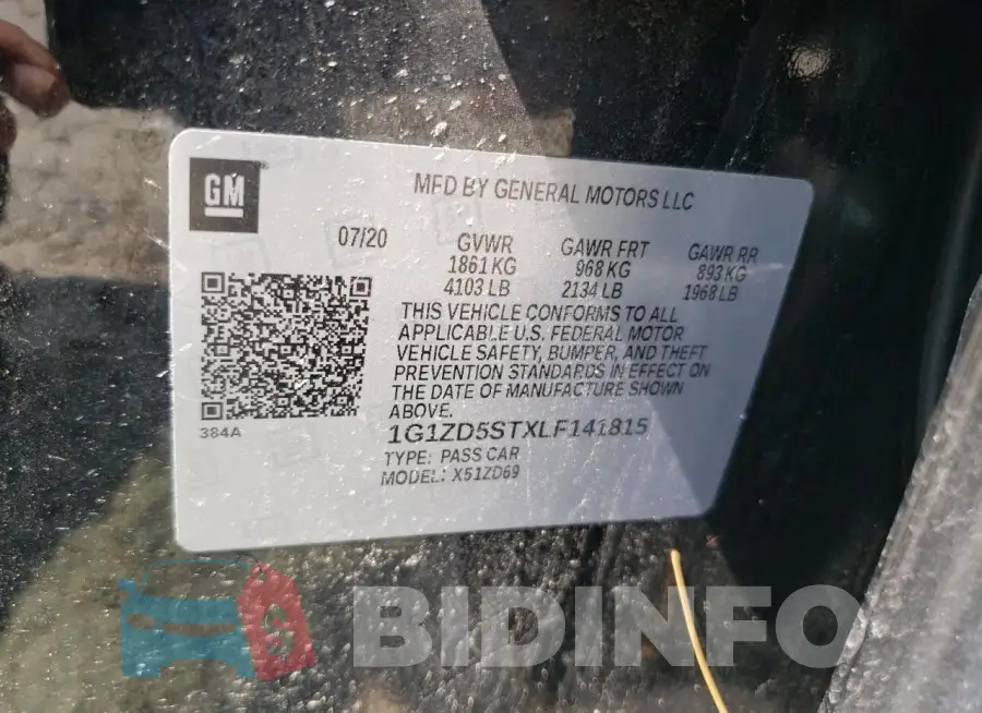 1G1ZD5STXLF141815 Photo# 12